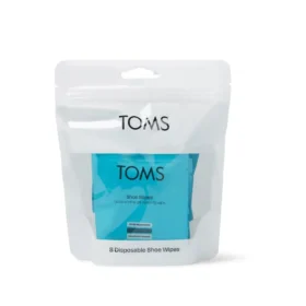 Unisex TOMS Shoe Cleaning Wipes 8 Pack Unisex TOMS Shoe Cleaning Wipes 8 Pack