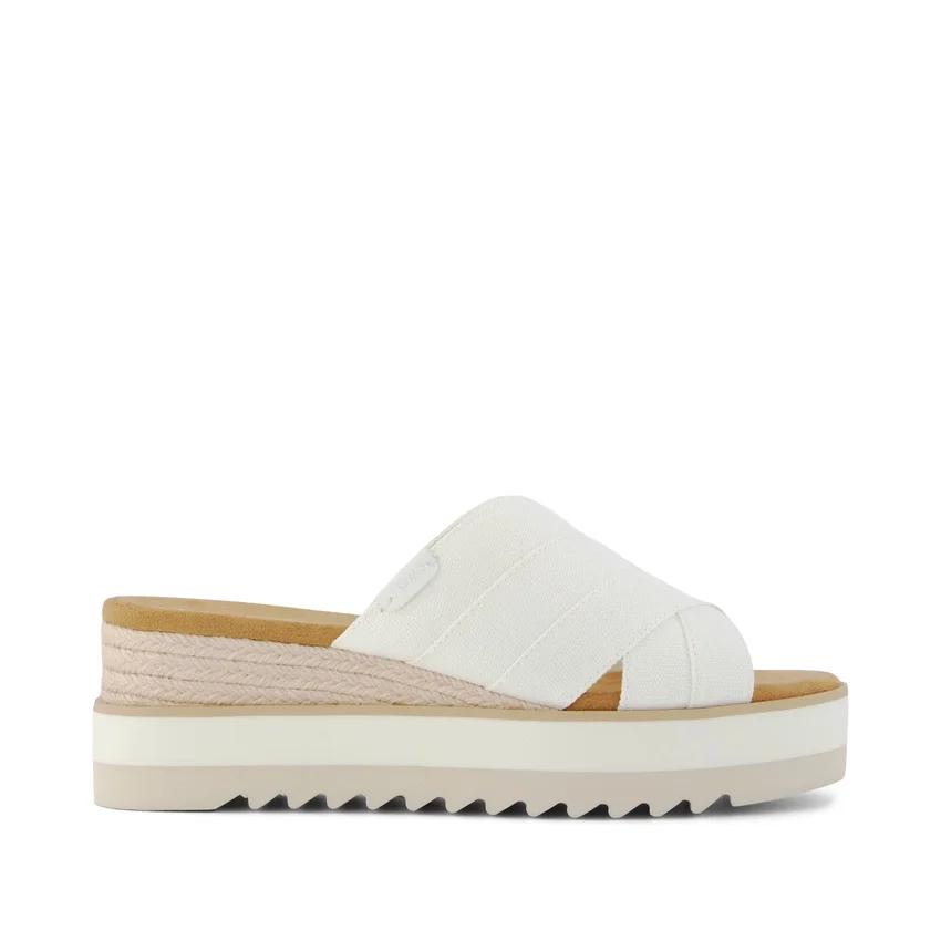 Women Diana Crossover Mule Wedge Sandal Women Diana Crossover Mule Wedge Sandal