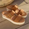Women Diana Mule Buckle Wedge Sandal Women Diana Mule Buckle Wedge Sandal