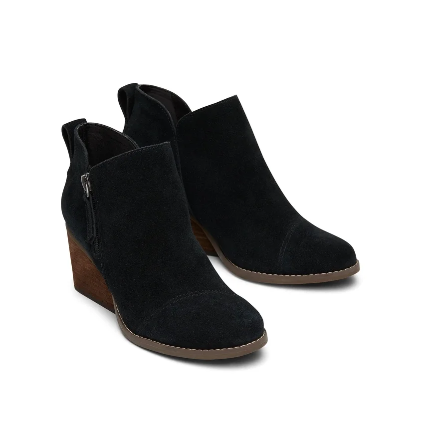 Women Goldie Wedge Ankle Bootie Women Goldie Wedge Ankle Bootie