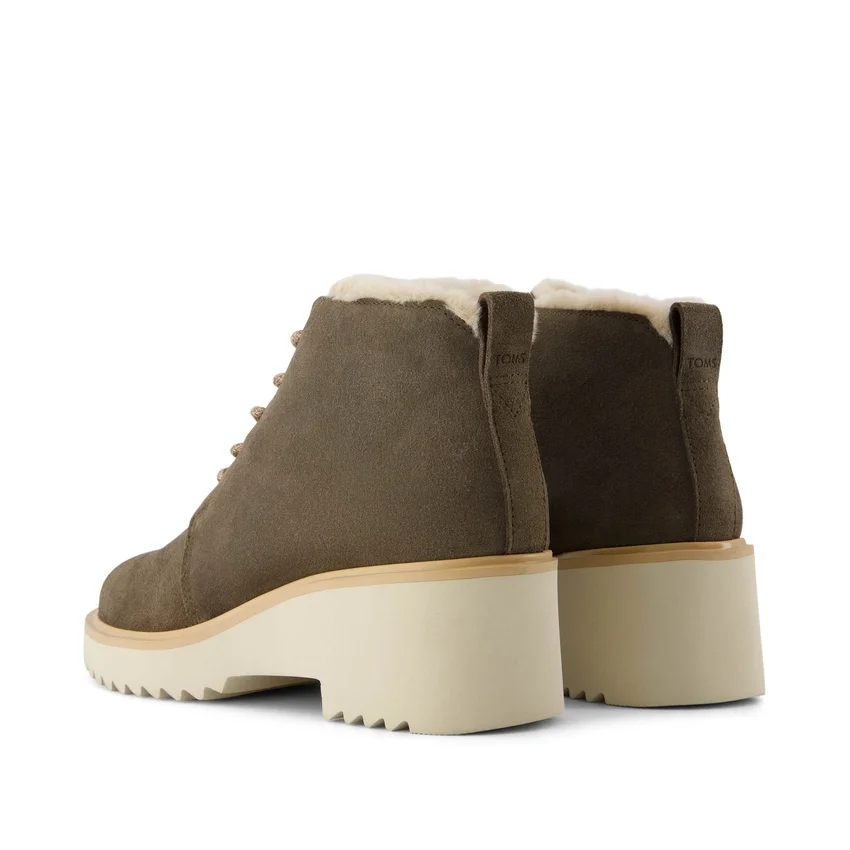 Women Maude Wedge Lace-Up Boot Women Maude Wedge Lace-Up Boot
