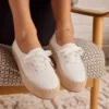 Women Valencia Lace-Up Platform Espadrille Women Valencia Lace-Up Platform Espadrille