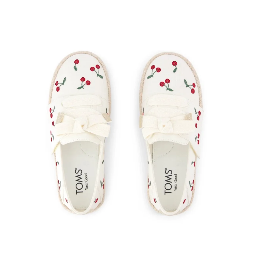 Youth Carolina Lace-Up Kids Espadrille Youth Carolina Lace-Up Kids Espadrille